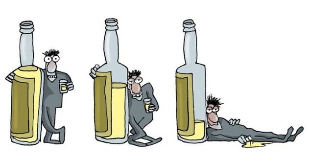 faze muškog alkoholizma