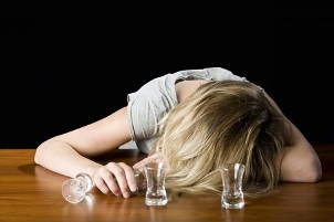 učinci alkohola na žensko tijelo