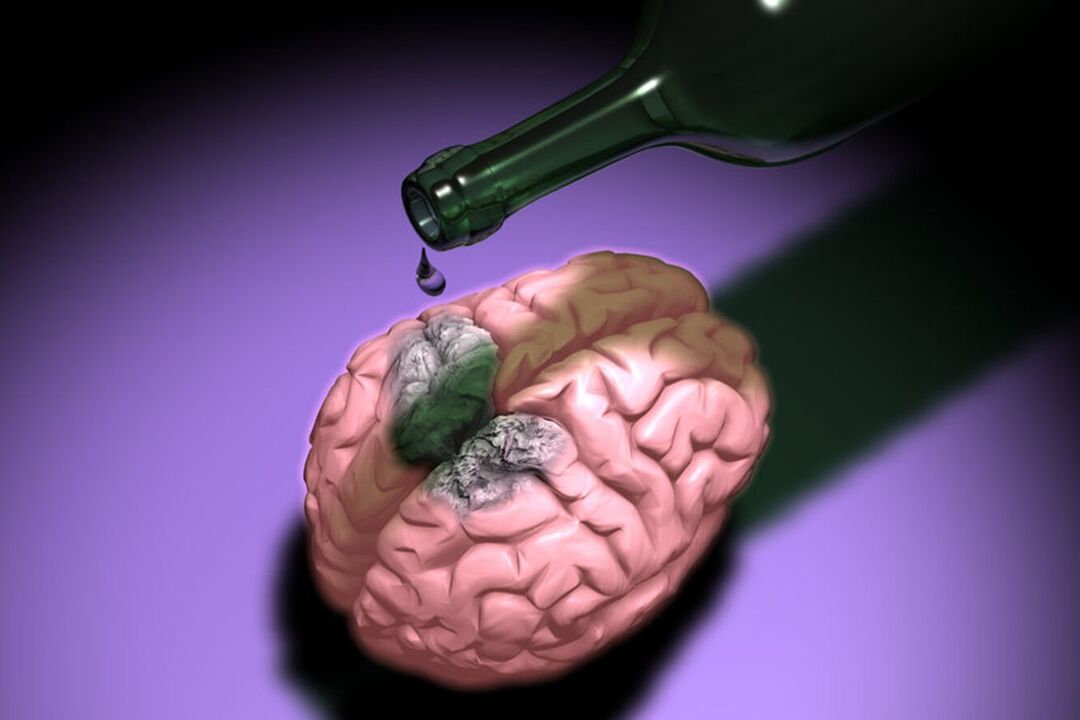 kako alkohol utječe na mozak