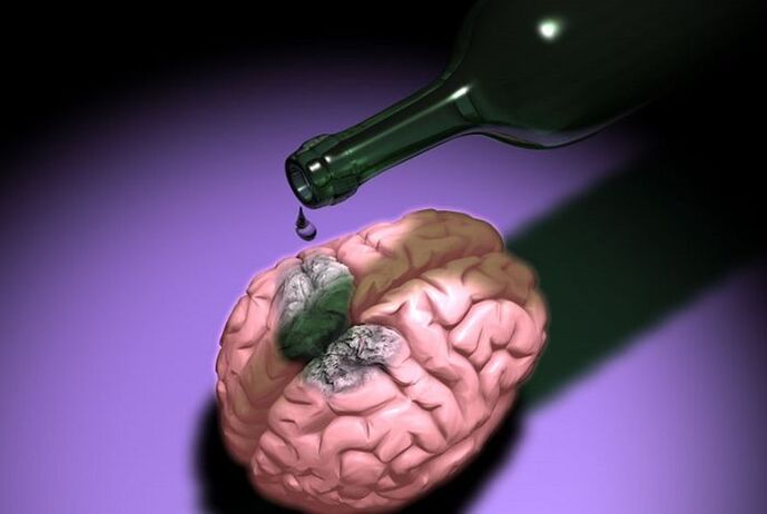 kako alkohol djeluje na mozak